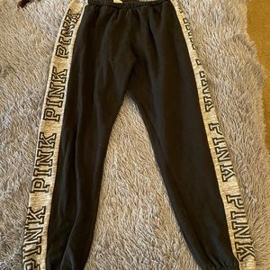 Pink Victoria Secret size medium sweatpants